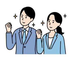 ガッツポーズ